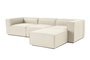 Atelier Del Sofa Sofá Esquinero Fora - Ecru